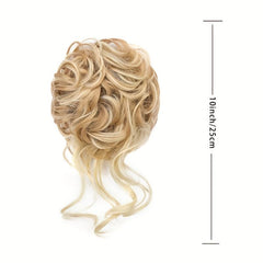 Women's Messy Bun Hair Piece Synthetic Wavy Chignon Ponytail