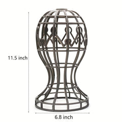 Foldable Wig Display Stand for All Hair Types - Durable and Stylish