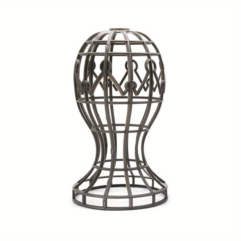 Foldable Wig Display Stand for All Hair Types - Durable and Stylish