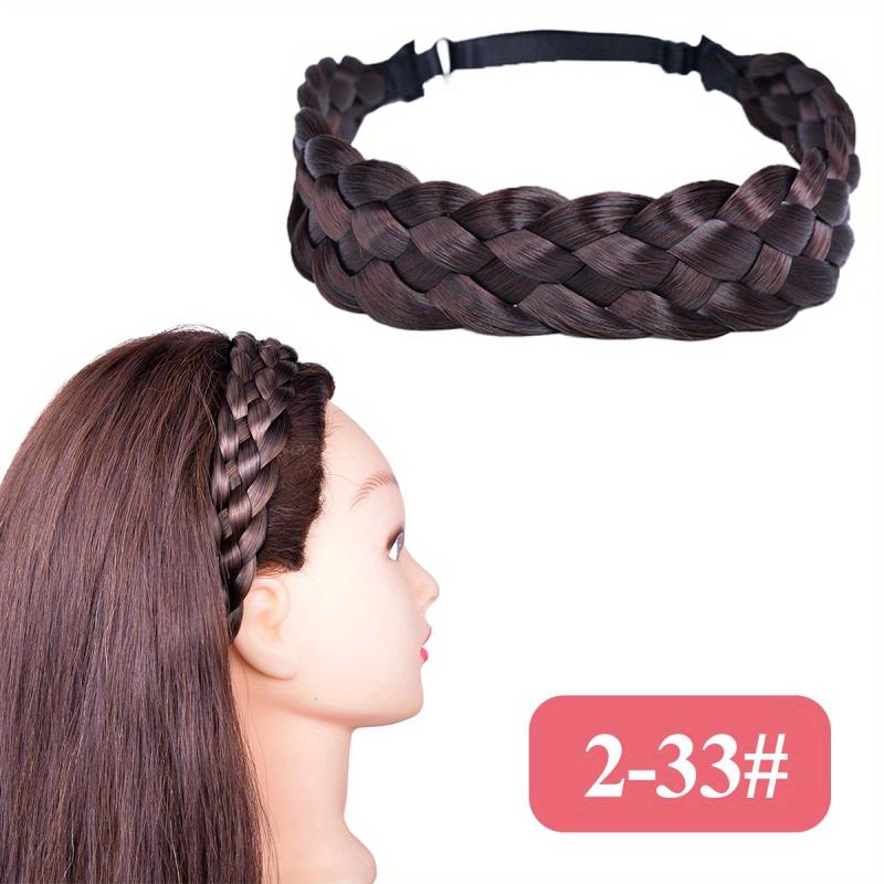 Bohemian Plaited Headband Braids Hair for Women Girls Hair Accessories
