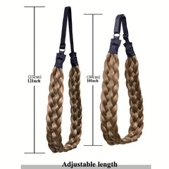 Bohemian Plaited Headband Braids Hair for Women Girls Hair Accessories
