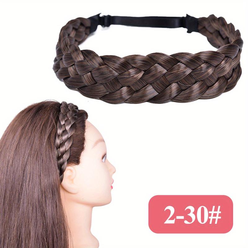 Bohemian Plaited Headband Braids Hair for Women Girls Hair Accessories