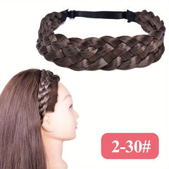 Bohemian Plaited Headband Braids Hair for Women Girls Hair Accessories