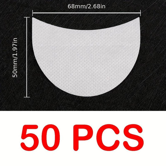 50PCS Eyeliner Shield For Eyeshadow Shields Disposable Pads Lint Patch