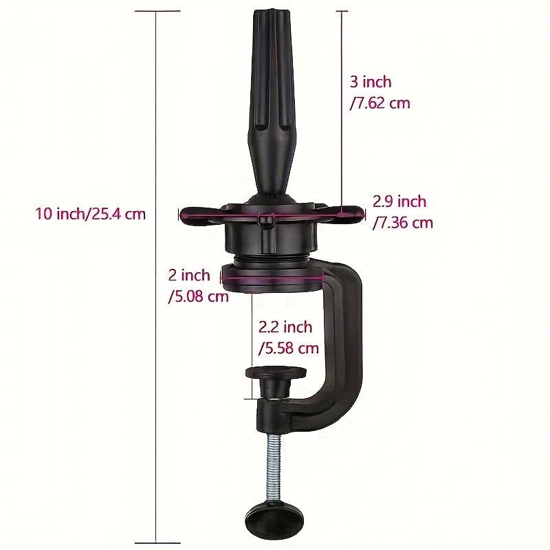 Adjustable Mannequin Holder for Wigs and Hair Training