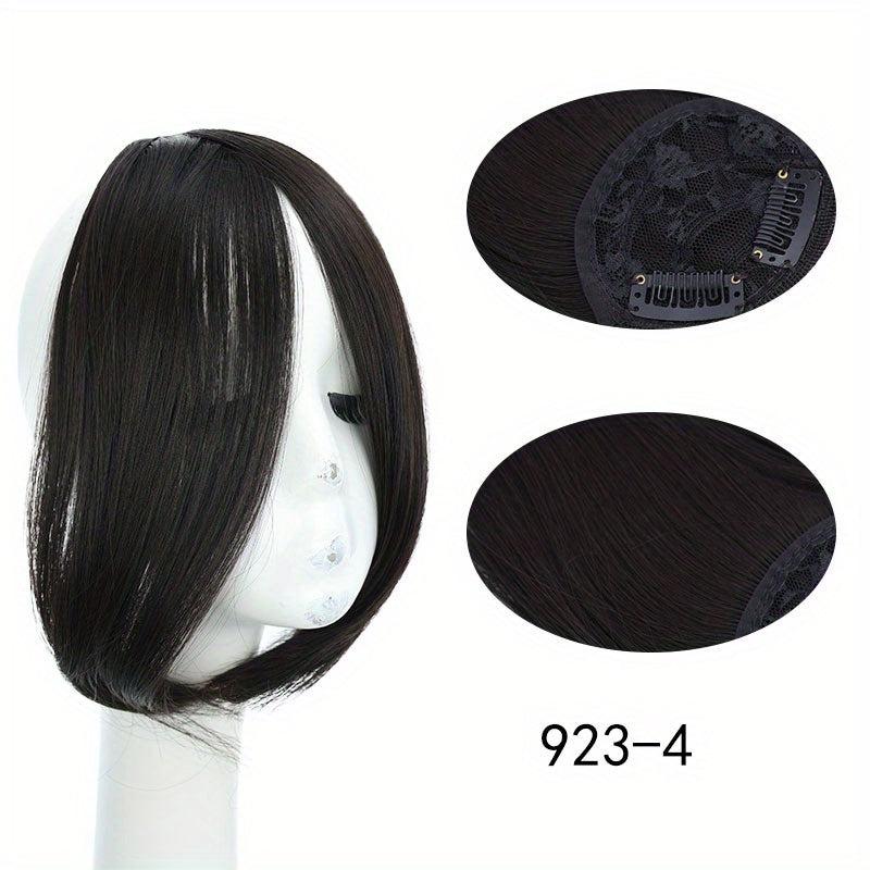 30 48 Cm Bangs Clip In Hairpiece Middle Part Hairpiece for Women