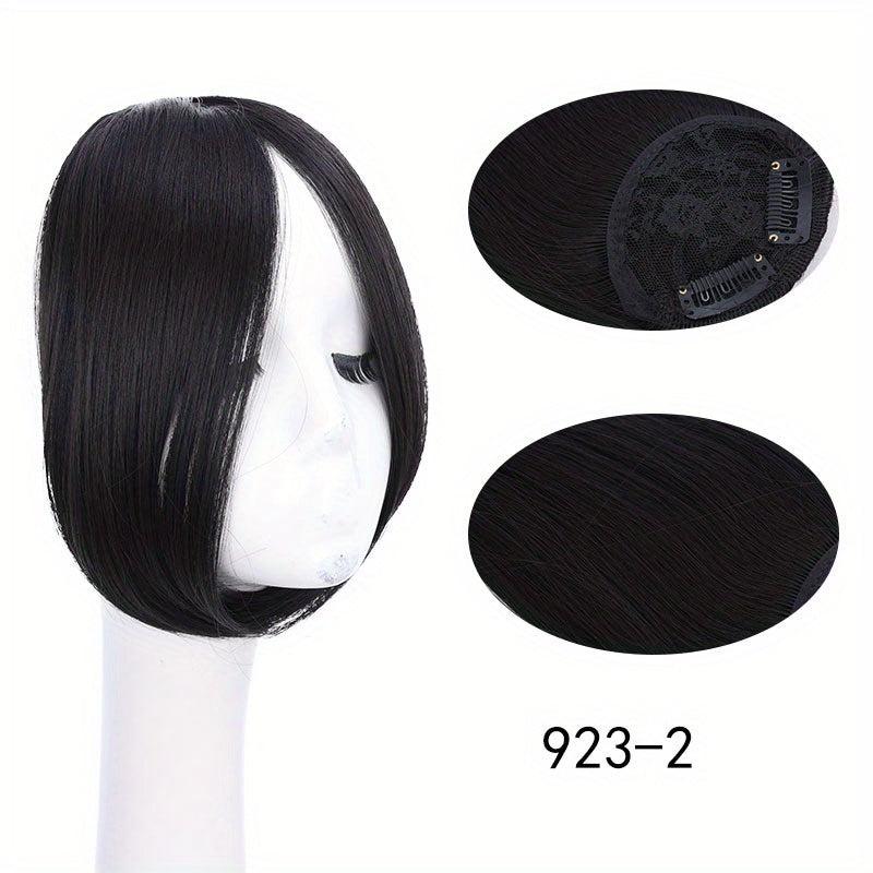 30 48 Cm Bangs Clip In Hairpiece Middle Part Hairpiece for Women