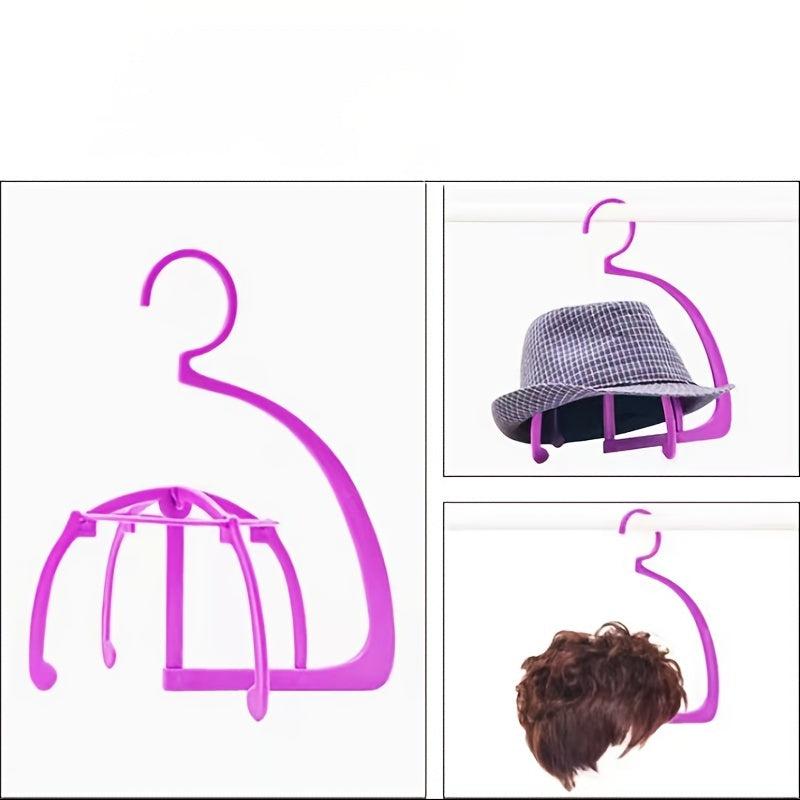 Portable Hanging Wig Stand Collapsible Wig Display Tools