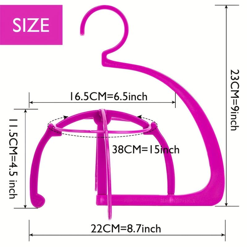 Portable Hanging Wig Stand Collapsible Wig Display Tools