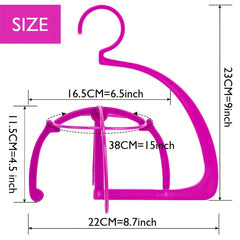 Portable Hanging Wig Stand Collapsible Wig Display Tools