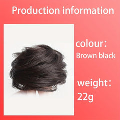 08 cm Chignon Hair Bun for Women Straight Hair