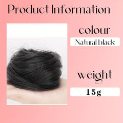 08 cm Chignon Hair Bun for Women Straight Hair