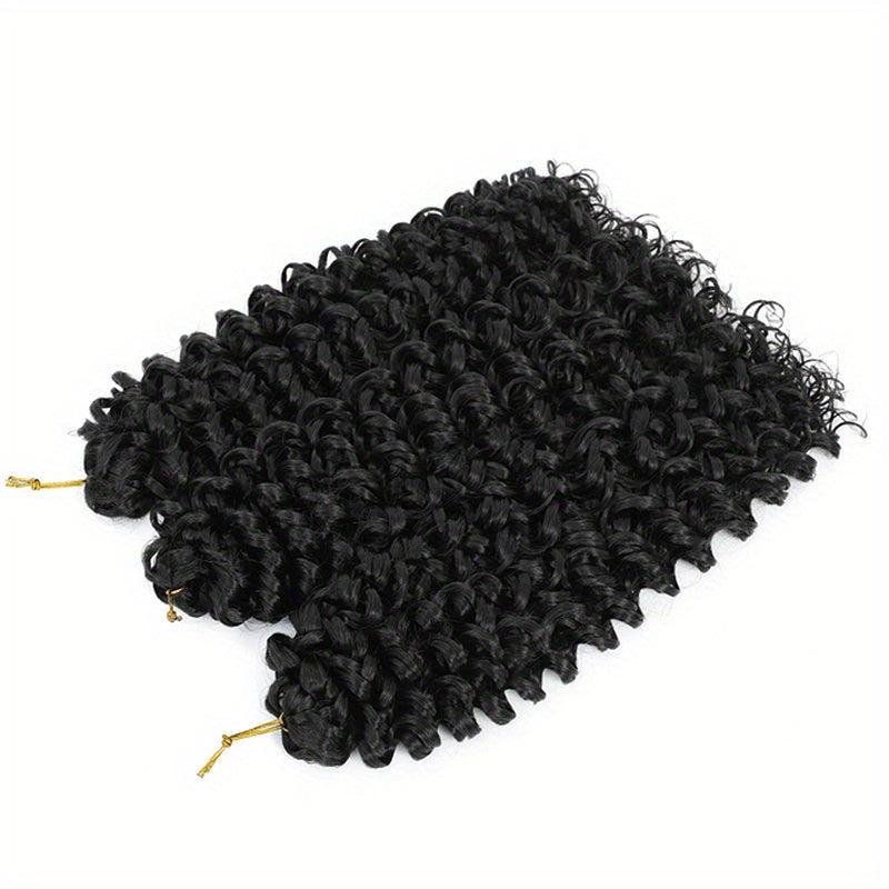 88 Cm Long Curly Crochet Hair Extensions For Women Deep Wave Braiding Hair