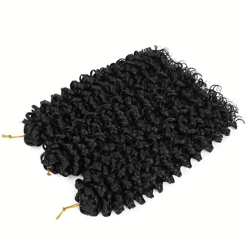 88 Cm Long Curly Crochet Hair Extensions For Women Deep Wave Braiding Hair
