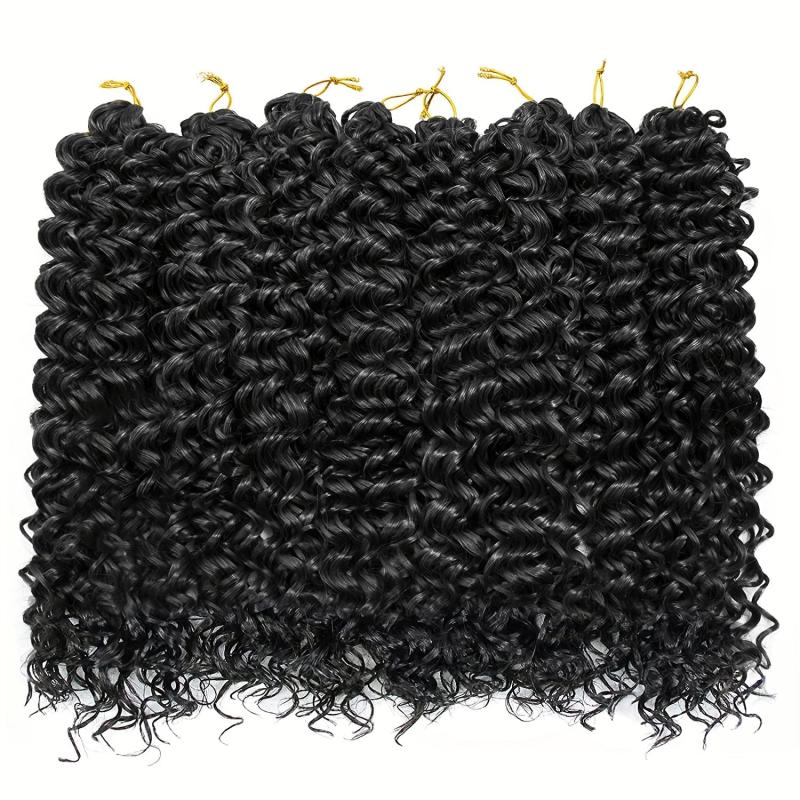 88 Cm Long Curly Crochet Hair Extensions For Women Deep Wave Braiding Hair
