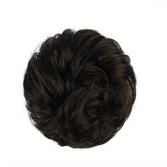 Synthetic Claw Donut Hair Buns Chignon Clip In Extensions