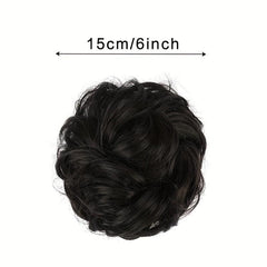 Synthetic Claw Donut Hair Buns Chignon Clip In Extensions