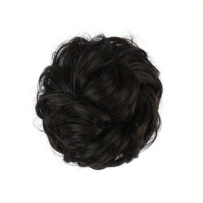 Synthetic Claw Donut Hair Buns Chignon Clip In Extensions