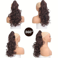 Wavy Ponytail Extensions for Women Girls