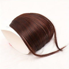 Synthetic Hair Piece Air Bangs With Sideburns