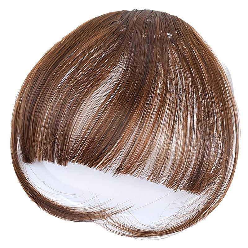 Synthetic Hair Piece Air Bangs With Sideburns