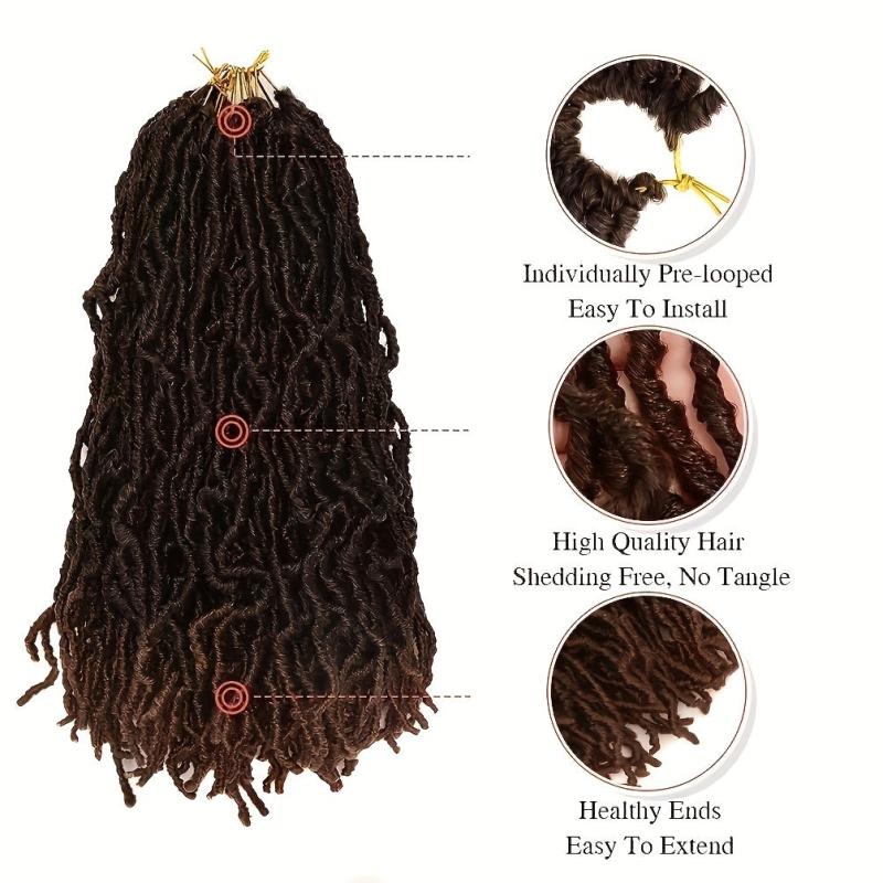 6pack 45 Dreadlocks Crochet Hair For African Women With Dreadlocks Braids