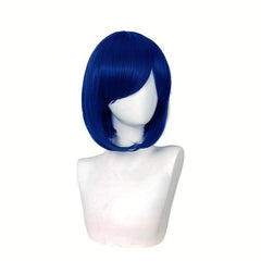 Short Straight Bob Wig With Bangs Synthetic Anime Cosplay Wig