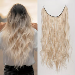 Ombre Water Wavy Hair Extension 55 88 Cm