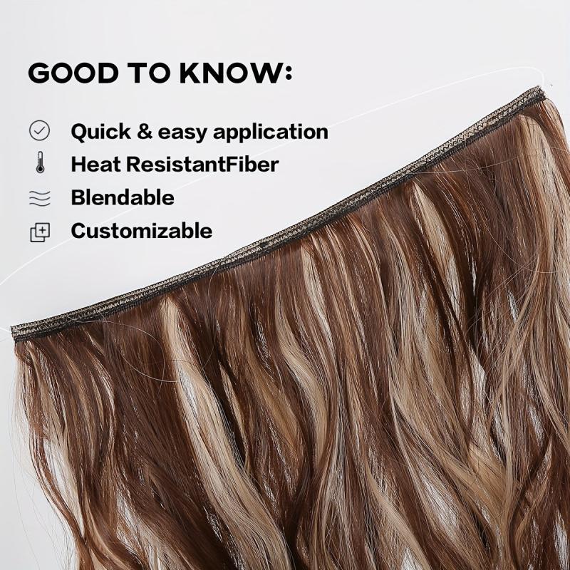 Ombre Water Wavy Hair Extension 55 88 Cm
