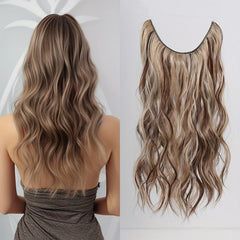 Ombre Water Wavy Hair Extension 55 88 Cm