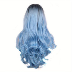 Long Curly Synthetic Wig Heat Resistant for Halloween Cosplay