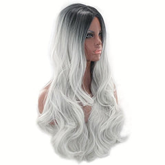 Long Curly Synthetic Wig Heat Resistant for Halloween Cosplay