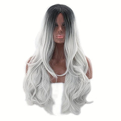 Long Curly Synthetic Wig Heat Resistant for Halloween Cosplay