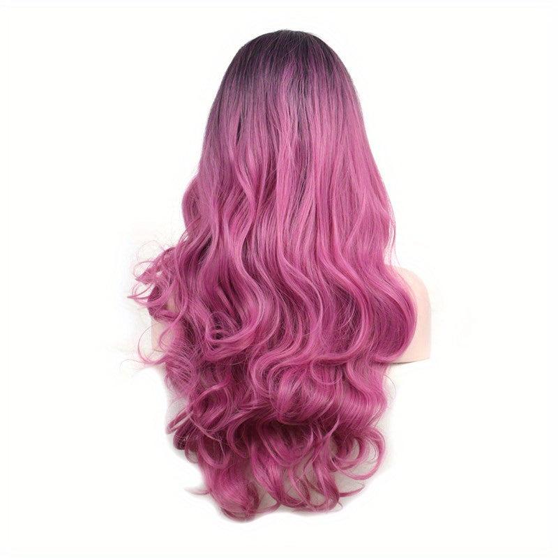 Long Curly Synthetic Wig Heat Resistant for Halloween Cosplay