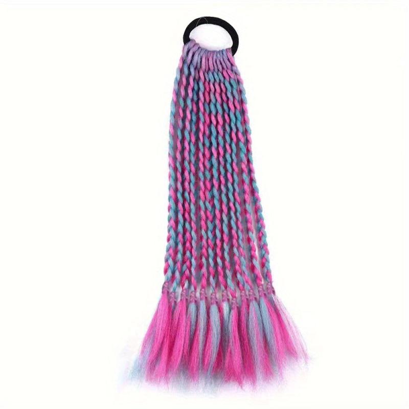 Ombre Synthetic Pre Stretched Braiding Hair Extension Crochet Braids