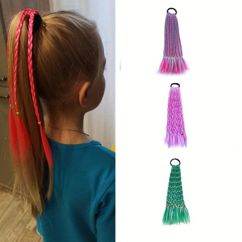Ombre Synthetic Pre Stretched Braiding Hair Extension Crochet Braids