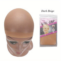 10pcs HD Wig Cap Elastic Breathable Invisible Wig Caps