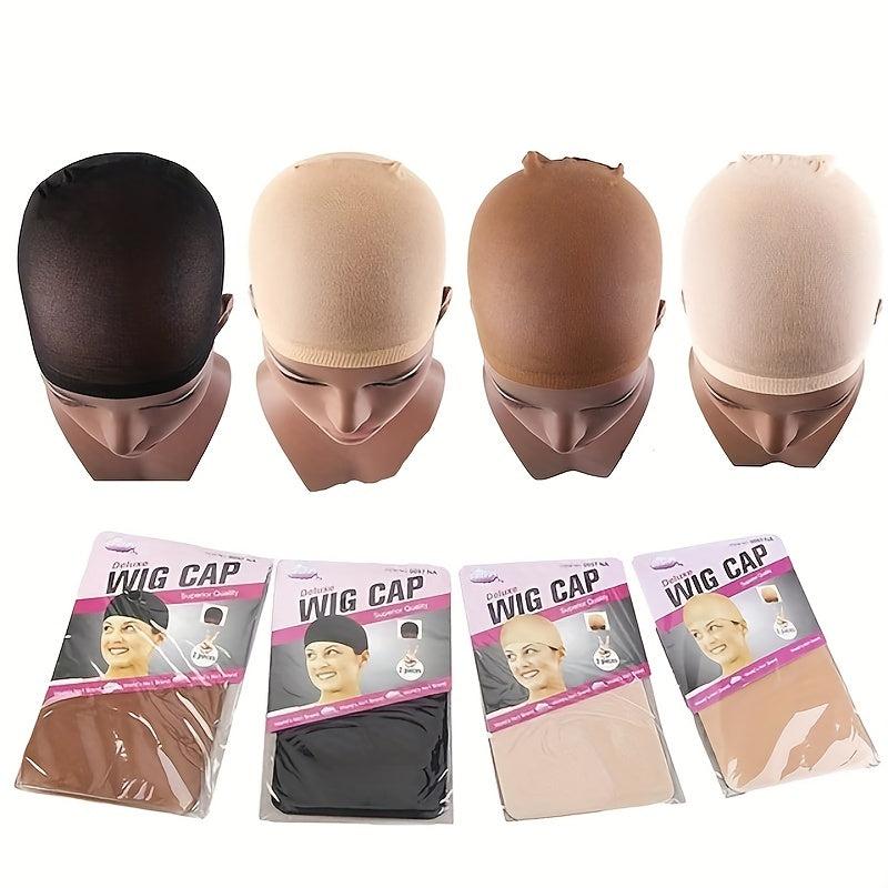 10pcs HD Wig Cap Elastic Breathable Invisible Wig Caps