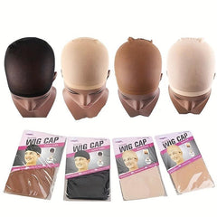 10pcs HD Wig Cap Elastic Breathable Invisible Wig Caps