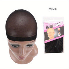 10pcs HD Wig Cap Elastic Breathable Invisible Wig Caps