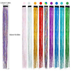 Girls Party Highlights Clip In Hair Extensions 20in