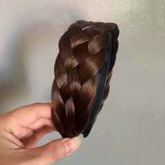 Braid Wig Twist Headband Synthetic Hairpiece Hair Accessories