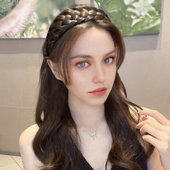 Braid Wig Twist Headband Synthetic Hairpiece Hair Accessories
