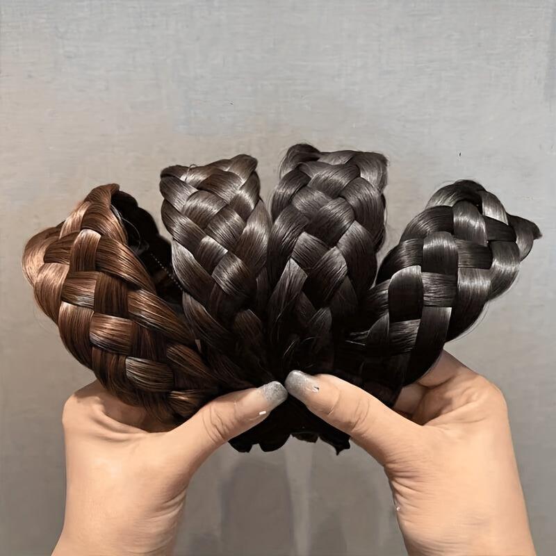 Braid Wig Twist Headband Synthetic Hairpiece Hair Accessories