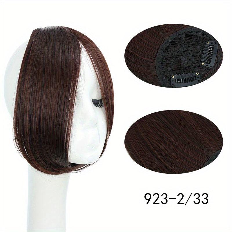 Natural Looking Synthetic Bangs for Women Long Lasting Easy to Style