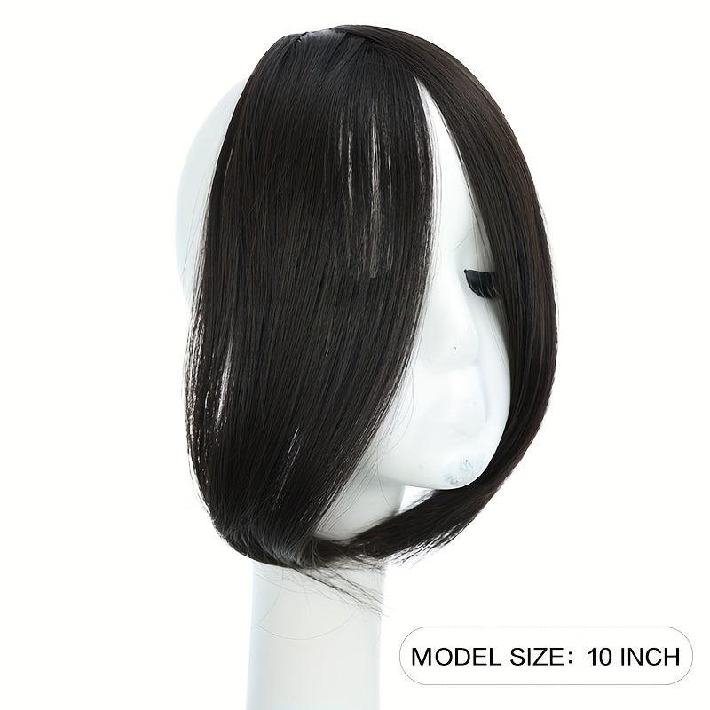 Natural Looking Synthetic Bangs for Women Long Lasting Easy to Style