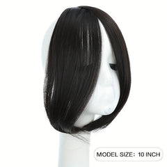 Natural Looking Synthetic Bangs for Women Long Lasting Easy to Style