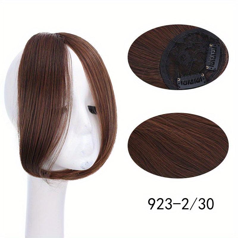 Natural Looking Synthetic Bangs for Women Long Lasting Easy to Style