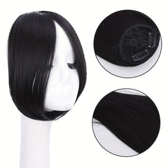 Natural Looking Synthetic Bangs for Women Long Lasting Easy to Style