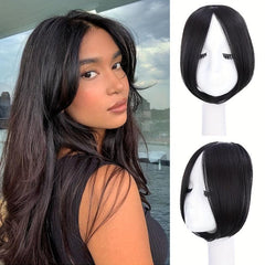 Natural Looking Synthetic Bangs for Women Long Lasting Easy to Style